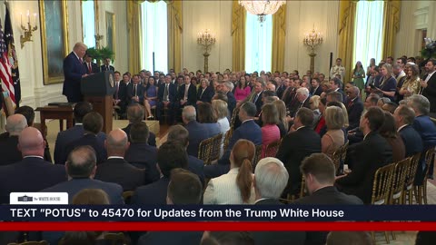 President Trump Participates in a Bill Signing Ceremony, June 12, 2025