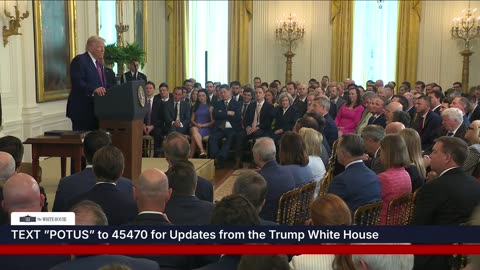 President Trump Participates in a Bill Signing Ceremony, June 12, 2025