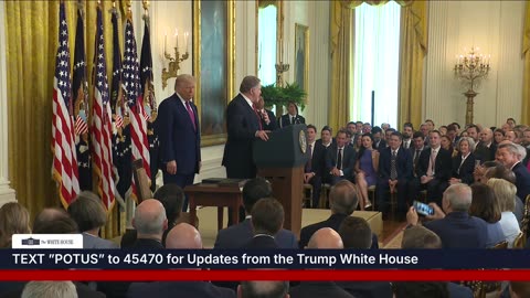 President Trump Participates in a Bill Signing Ceremony, June 12, 2025