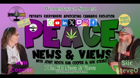 PEACE News & Views Tonight: Elle St Aubin Joins the NOK Team