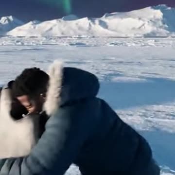 Man vs. Nature went left - the Arctic learned real quick who’s built different. 🥶🐻‍❄️