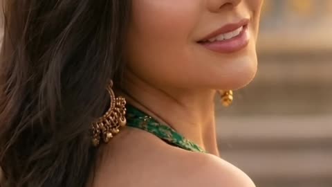 Green Goddess Vibes in This Bold Look #fashion #greengown #streetstyle #glamlook #style2026