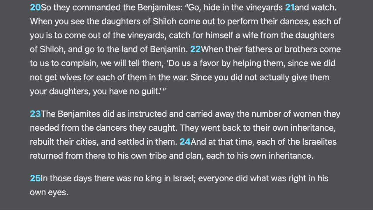 Judges 21