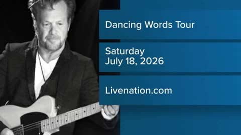 January 14, 2026 - WTHR Announces John Mellencamp 'Dancing Words' Tour