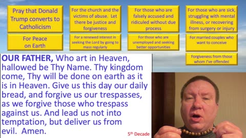 Mary's Daily Live Holy Rosary Prayer at 8:00 p.m. EDT 07/04/2025