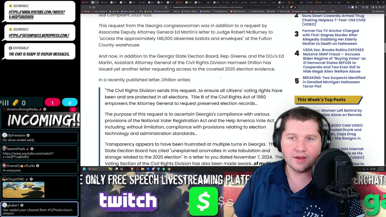 The Breakdown Episode #841: Monday News