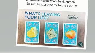 What’s leaving your life? 🔮 PICK-A-CARD THURSDAYS