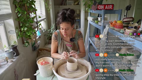 Live 🔴 Swan City Ceramics - Ep. 113 Pottery Livestream