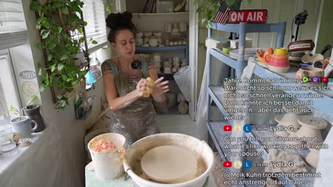 Live 🔴 Swan City Ceramics - Ep. 113 Pottery Livestream