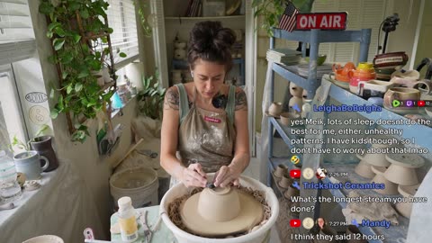 Live 🔴 Swan City Ceramics - Ep. 113 Pottery Livestream