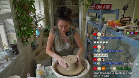 Live 🔴 Swan City Ceramics - Ep. 113 Pottery Livestream