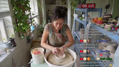 Live 🔴 Swan City Ceramics - Ep. 113 Pottery Livestream