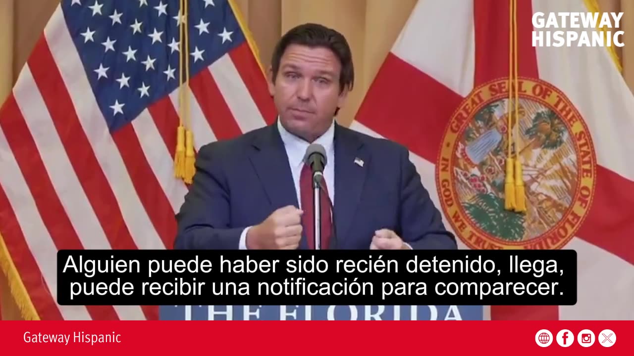 DeSantis pushes new deportation center in Florida: “Simple logistics, concrete results”