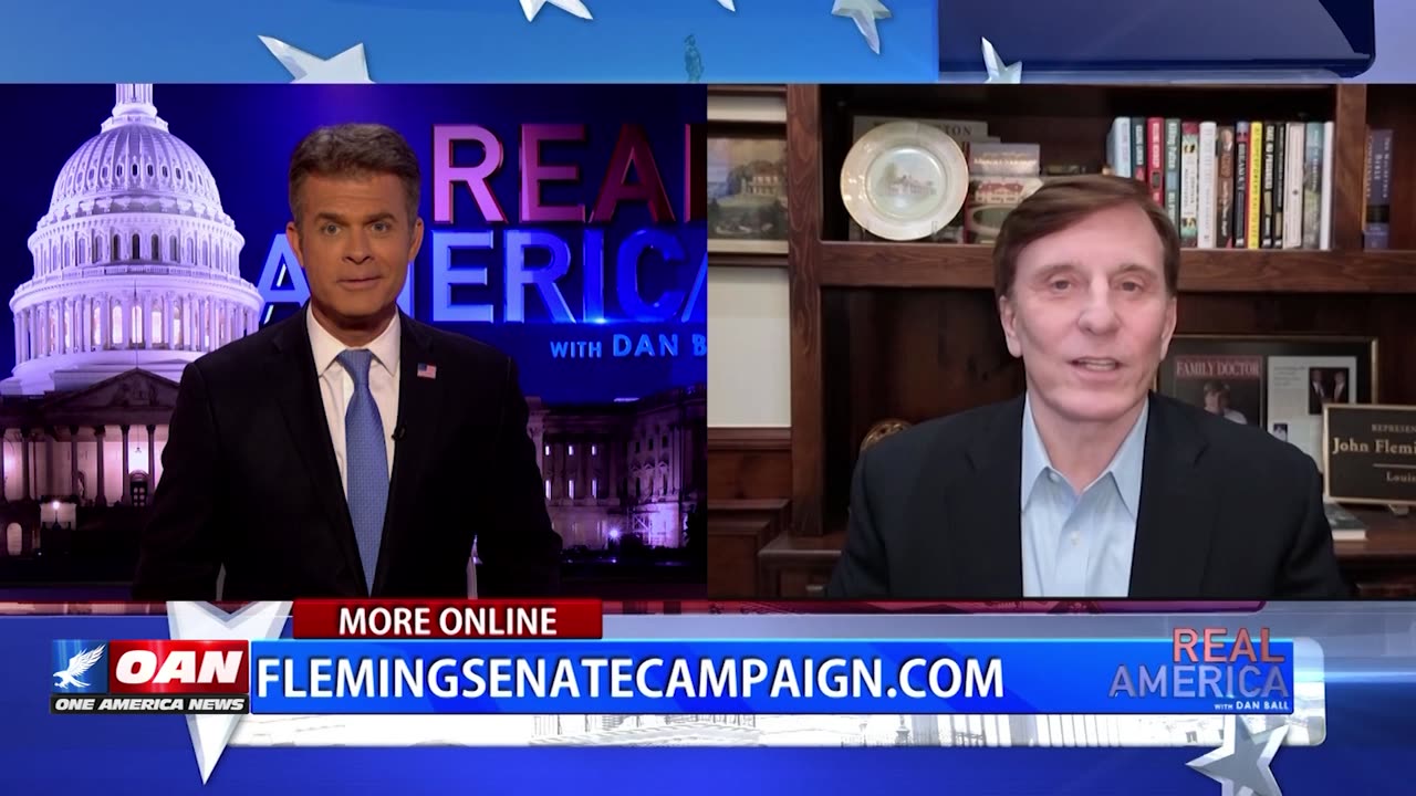 REAL AMERICA -- Dan Ball W/ John Fleming, 6/18/25