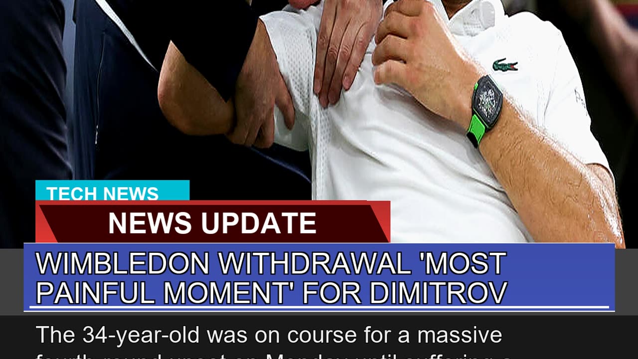 Wimbledon Withdrawal Most Painful Moment for Dim