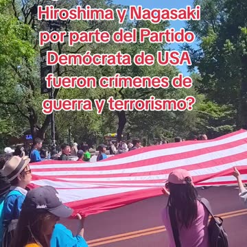 Hace 80 años el Partido Demócrata bombardeó con bombas ATÓMICAS a este país.