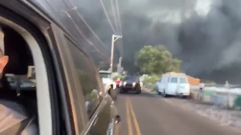 Unseen Footage of the Maui, Lahaina Fire as it Happened