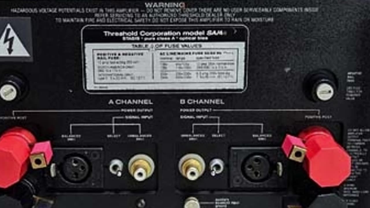 Threshold SA4e Poweramp