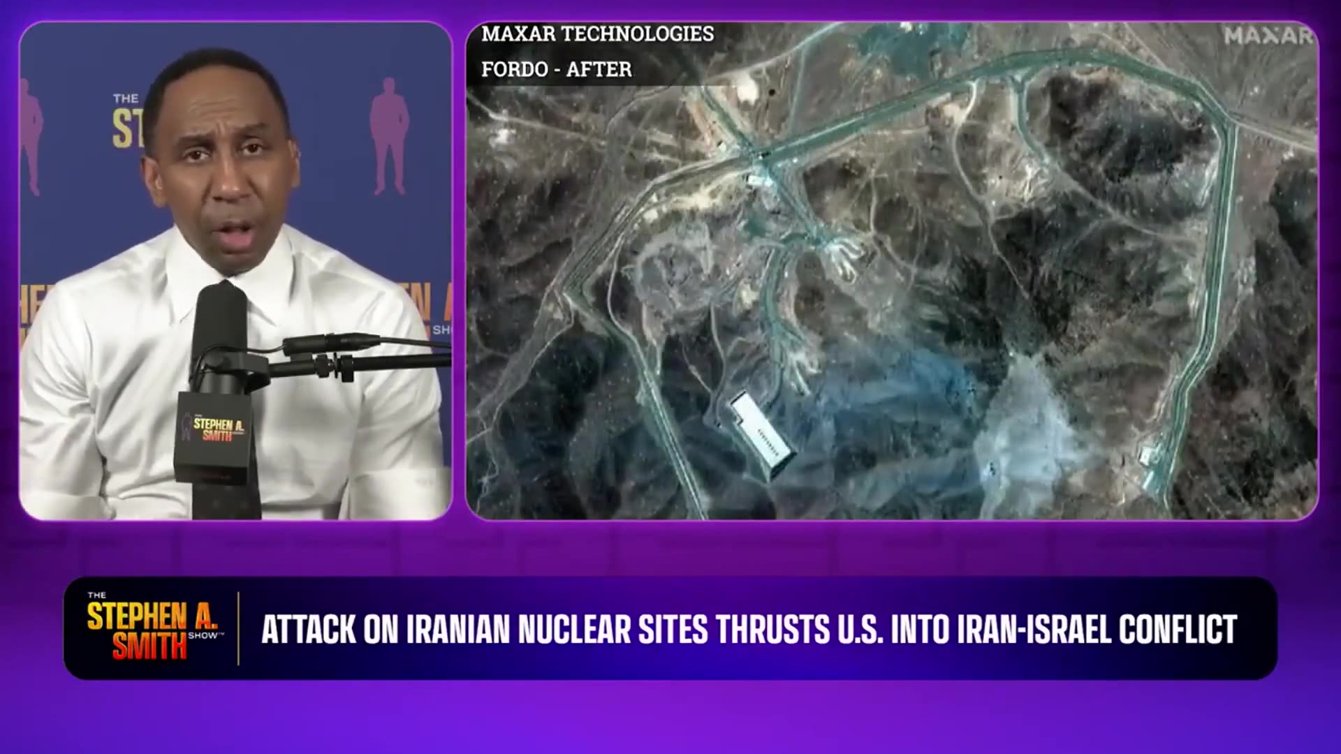 Stephen A. Smith Furious Over Democrats’ Push To Impeach Trump For Striking Iran