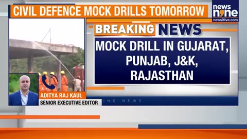 Breaking News : India-Pak Conflict Mock Drill In 5 States Bordering The Border, Alert Issued
