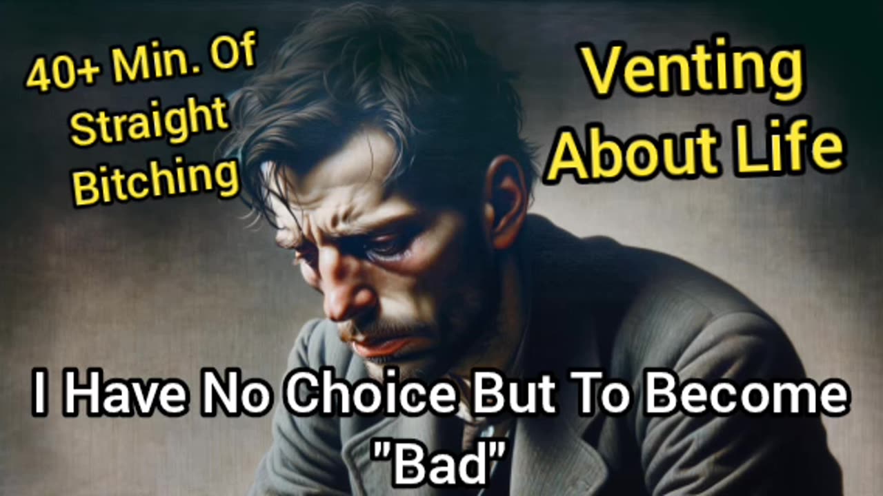 Sometimes I Feel Like I Have No Choice But To Become Bad