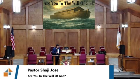 Pastor Shaji Jose // Are You In The Will Of God?