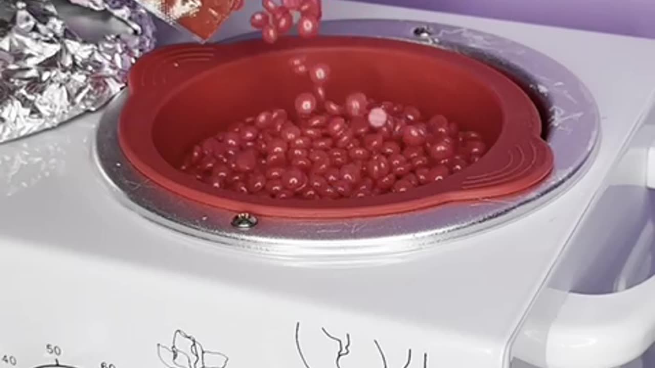 Leg Waxing with Sexy Smooth Cherry Desire Scented Hard Wax | Full Review @sor_beautybar