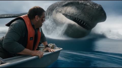 POV: You thought it was just a fishing trip… until the ocean said nope 🦈💀 #jaws #shark #megaladon