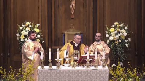 Tammy Peterson is baptized into the Catholic Church
