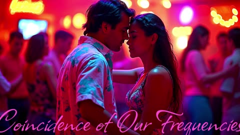 Electronic Music. Song Coincidence of Our Frequen