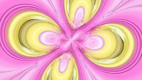 Pink Yellow and Orange Swirl Visual