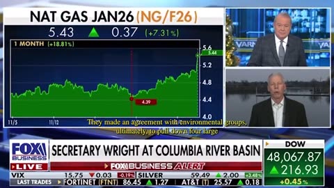 The Trump Administration will not allow the taking down of dams, the closing of coal and gas plants