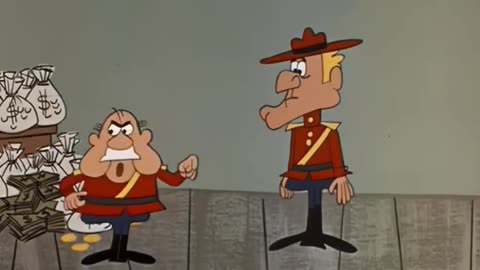 DUDLEY DO-RIGHT OF THE MOUNTIES cartoon