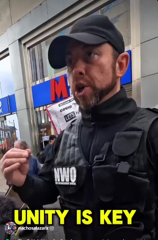 UK people are working together against the globalists