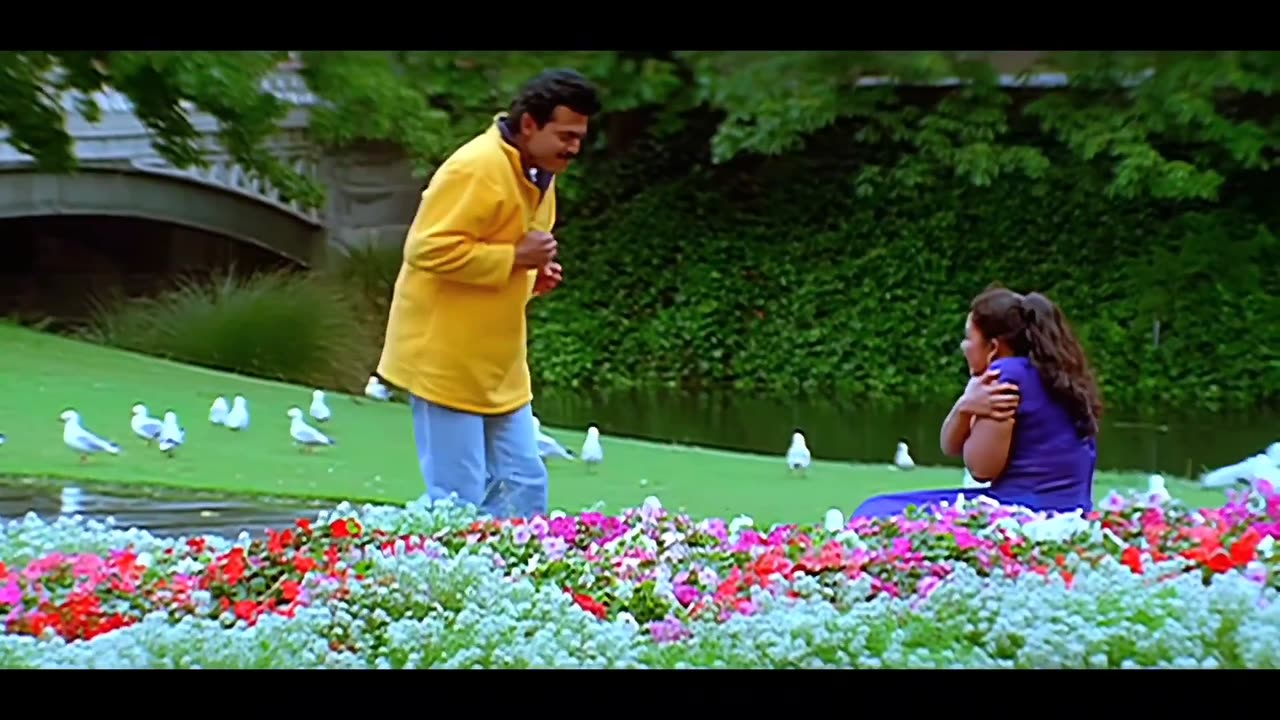 8K - Kavvinchake O Prema _ Raja Movie Songs _ Venkatesh_ Soundarya