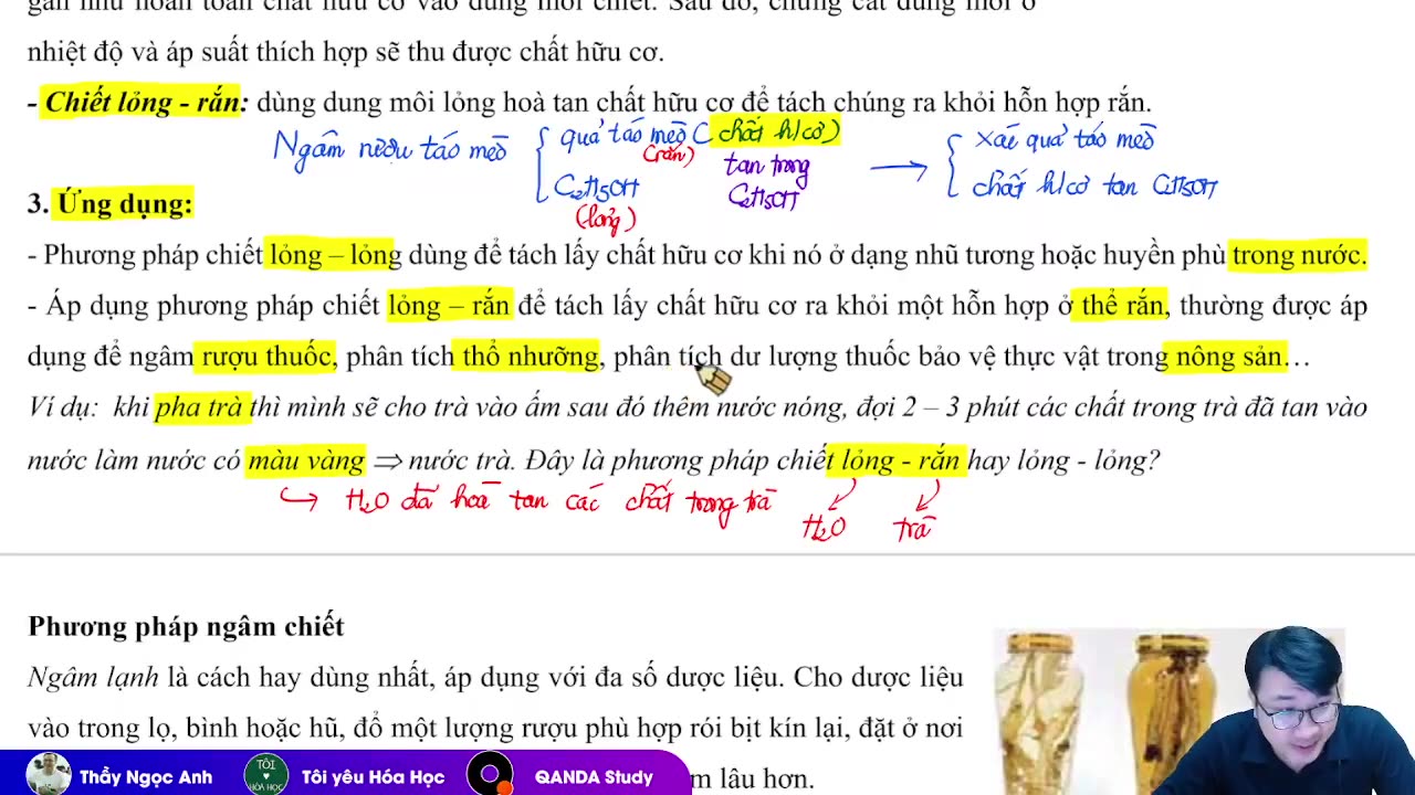 18 TÁCH VÀ TINH CHẾ HỢP CHẤT HỮU CƠ mp4