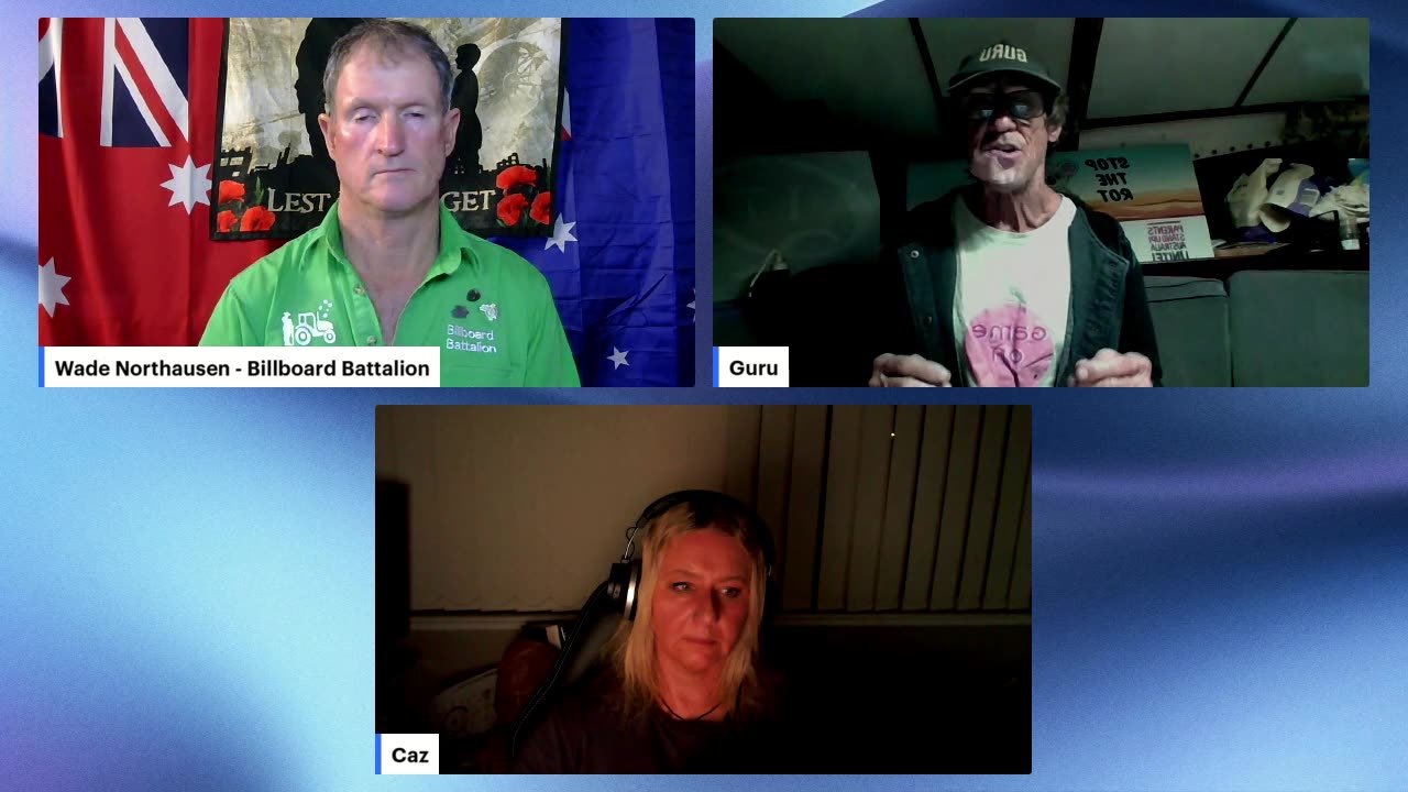 Farmer Wade from Billboard Battalion interview Guru and Caz - 25/4/2025
