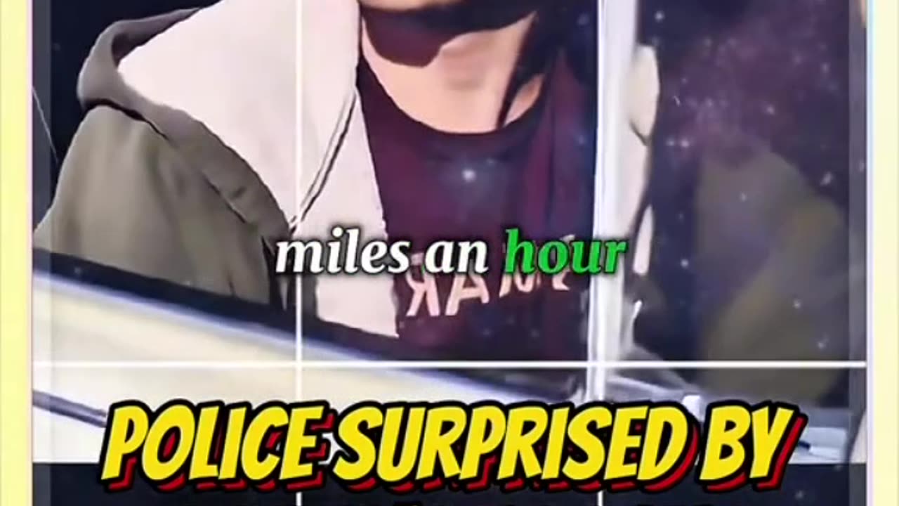 Police surprised by driver's actions