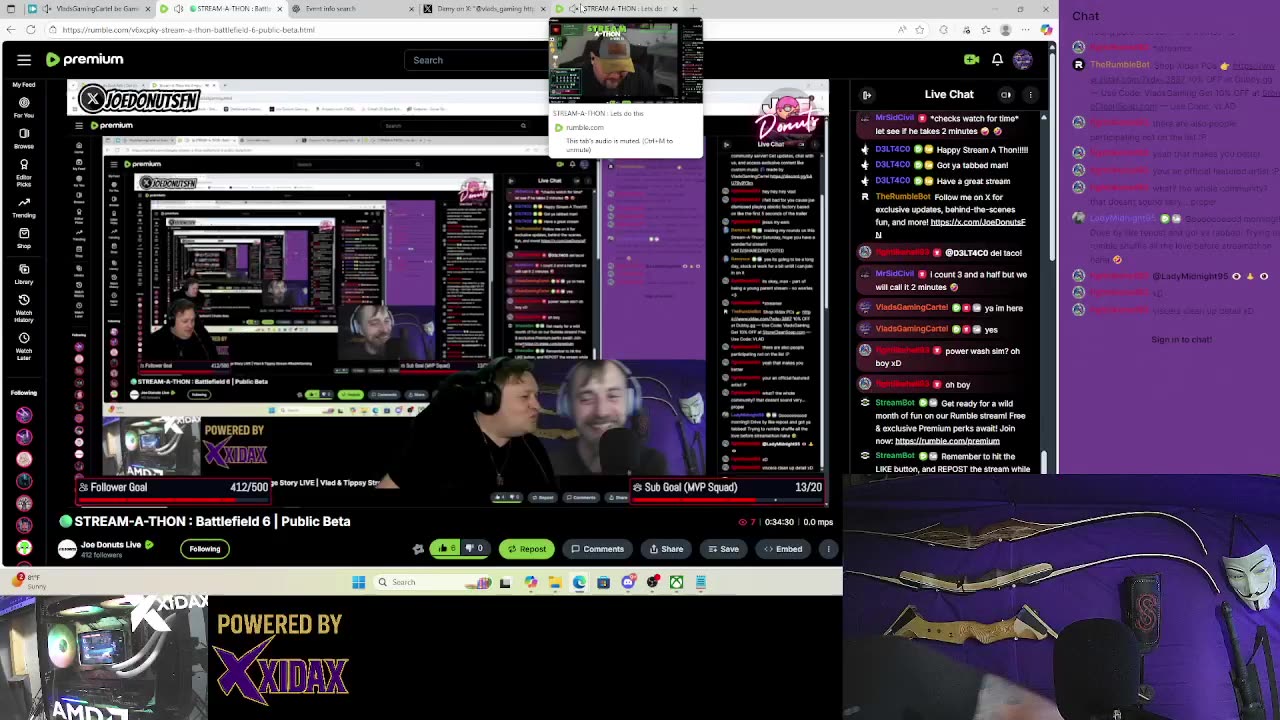 Stream-A-Thon Vol. II Hype! Arena Breakout & Vintage Story LIVE | Vlad & Tippsy Stream #BadAtGaming