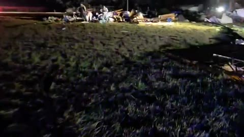 GRENADA COUNTY - New video shows tornado damage in Elliot, Mississippi.