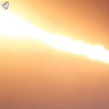 Incredible Footage of Ukrainian IRIS-T SAM Engaging Russian Cruise Missile