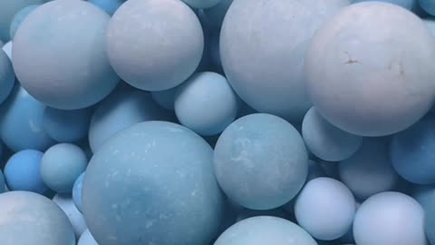 20250720-7 Natural Sterling Treatment Turquoise Bead Strand: Blues Record Grooves on Wrist