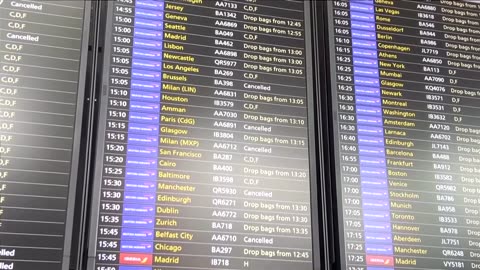 Travelers hope to get home a day after Heathrow shutdown