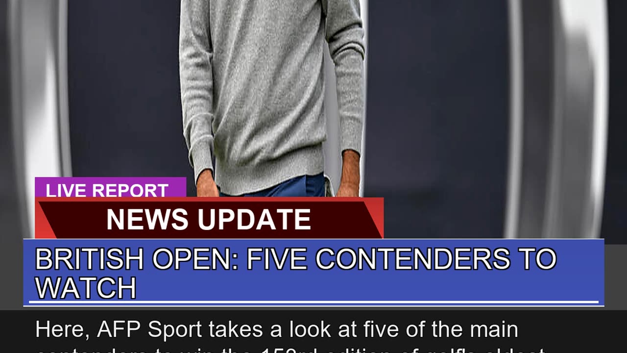 British Open Five Contenders to Watch