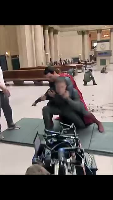 Man Of Steel Behind The Scenes