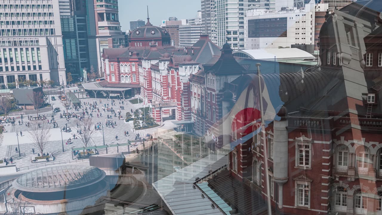Cinematic video from Tokyo station