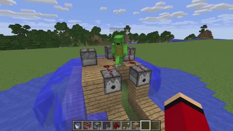 WE BUILT THE BEST SECURITY HOUSE! 5 SECONDS VS 1 MIN VS 5 MIN - Minecraft