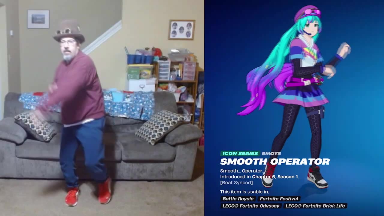 FFG Dance Fortnite Emotes Smooth Operator