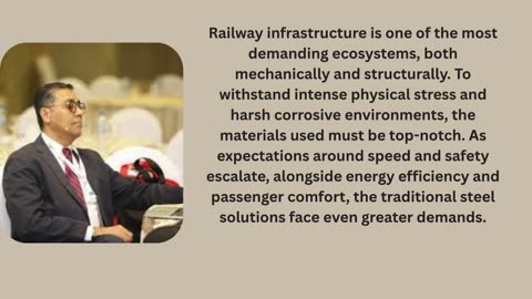 Dr. Shubh Gautam Srisol Vision for High-Performance Steel for Improving India’s Smart Railway System