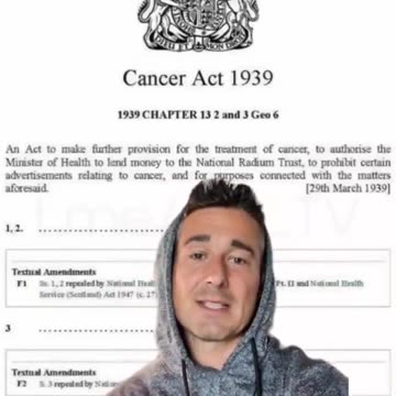 The Cancer act of 1939